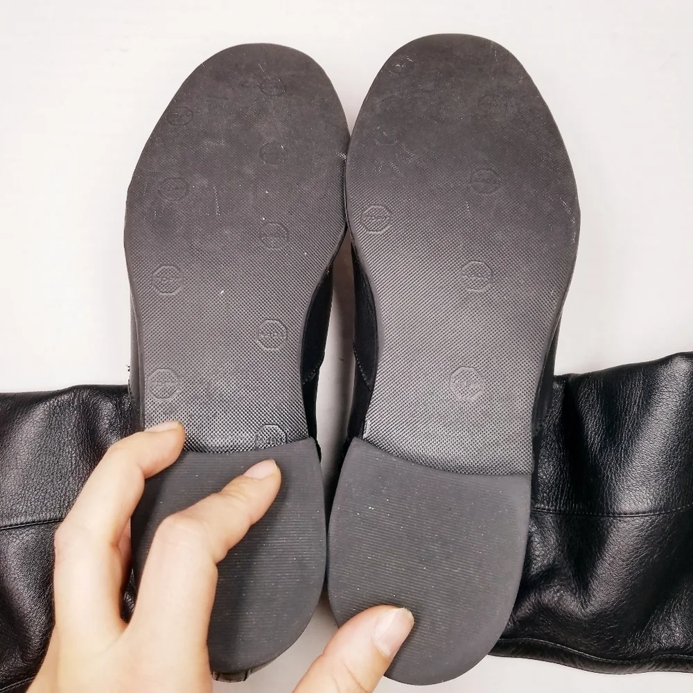Balenciaga | Leather Knee High‎ Riding Boots size 39 , Black